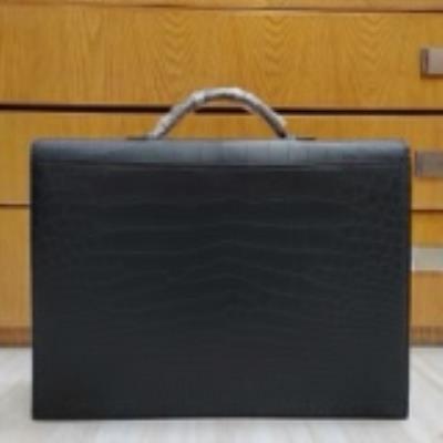 wholesale quality sac a depeches 38 matte crocodile noir phw